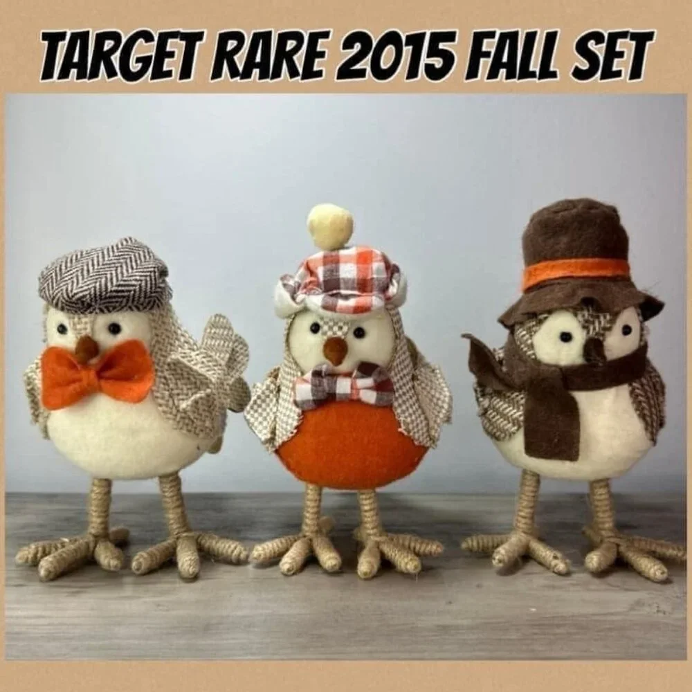 2015 Rare Target Fall Set Featherly Friends